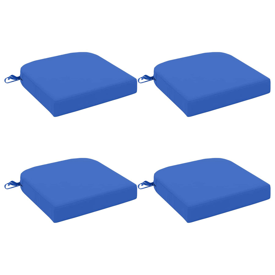 4-delige Zitkussens SOEST 4 pcs 100% Polyester Koninklijk Blauw