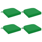 Zitkussens 4 stuks groen 100% polyester