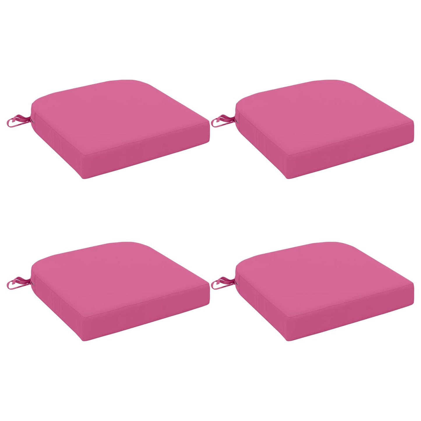4-delige Zitkussens SOEST 4 pcs 100% Polyester Roze