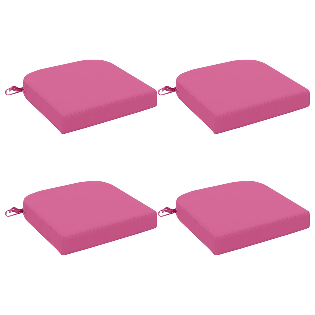4-delige Zitkussens SOEST 4 pcs 100% Polyester Roze