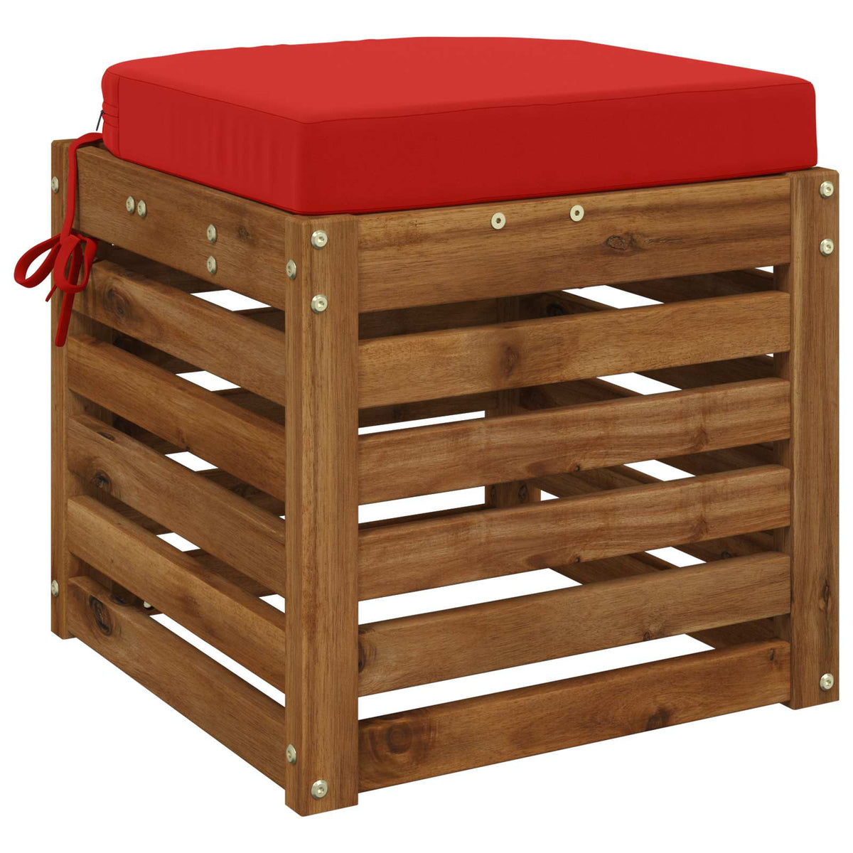 1-delig Zitkussen SOEST 100% Polyester Rood 45 x 45 x 7 cm