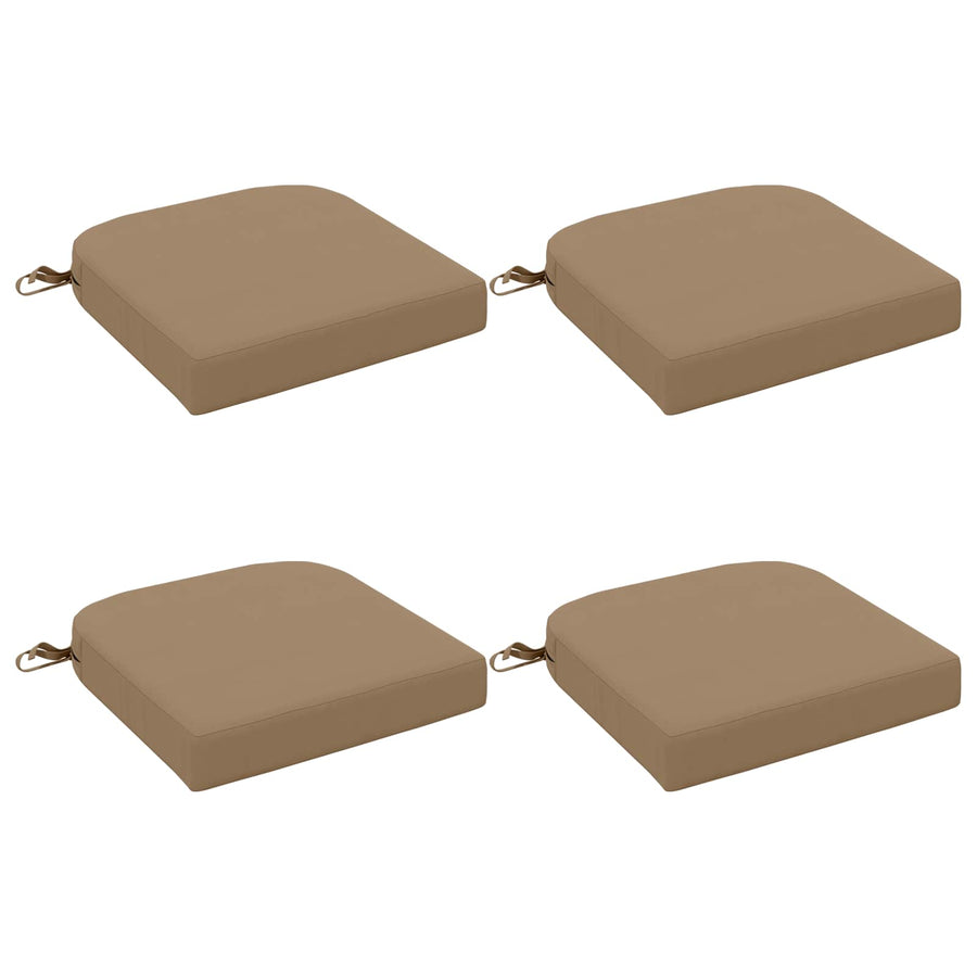 4-delige Zitkussens SOEST 4 pcs 100% Polyester Taupe
