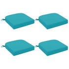 Zitkussens 4 stuks SOEST turquoise