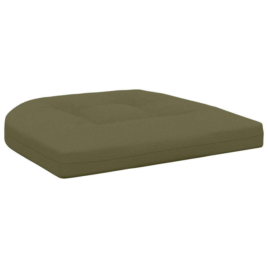 4-Piece Zitkussens 4 st 100% Polyester Olijfgroen