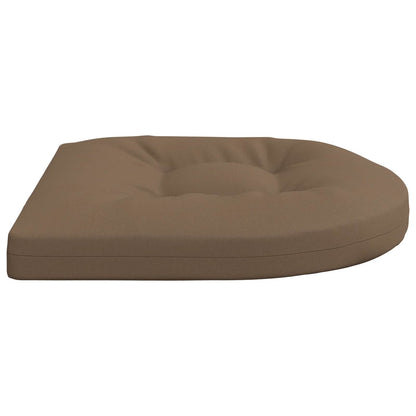 4-Piece Zitkussens 4 st 100% Polyester Taupe 40 x 40 x 5 cm