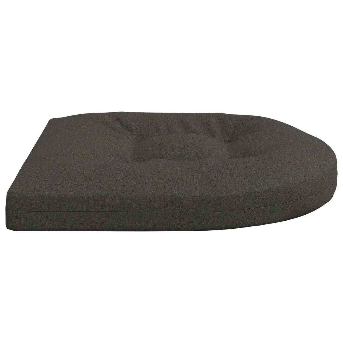 4-Piece Zitkussens 4 st 100% Polyester Antraciet 40 x 40 x 5 cm