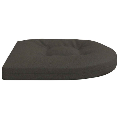 4-Piece Zitkussens 4 st 100% Polyester Antraciet 40 x 40 x 5 cm