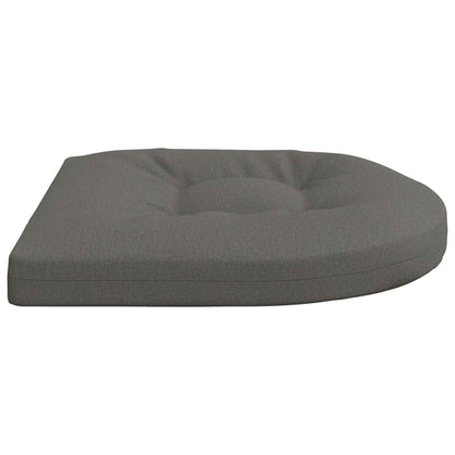 4-Piece Zitkussens 4 st 100% Polyester Grijs 40 x 40 x 5 cm