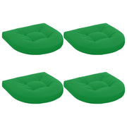 Zitkussens 4 stuks groen 40x40x5 cm