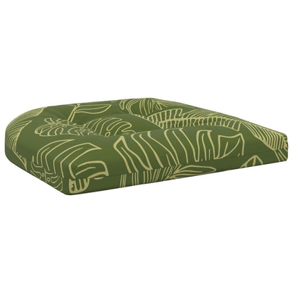 4-Piece Zitkussens 4 st 100% Polyester Bladontwerp