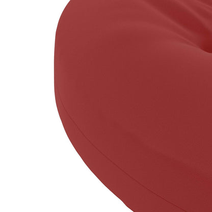 4-Piece Zitkussens 4 st 100% Polyester Wijnrood 40 x 40 x 5 cm