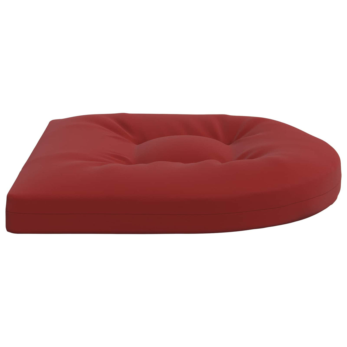 4-Piece Zitkussens 4 st 100% Polyester Wijnrood 40 x 40 x 5 cm