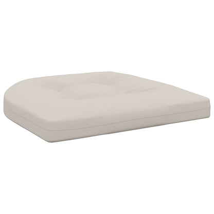 4-Piece Zitkussens 4 st 100% Polyester Wit 45 x 45 x 5 cm