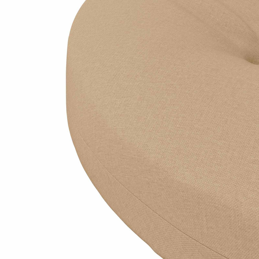 4-Piece Zitkussens 4 st 100% Polyester Zand 45 x 45 x 5 cm