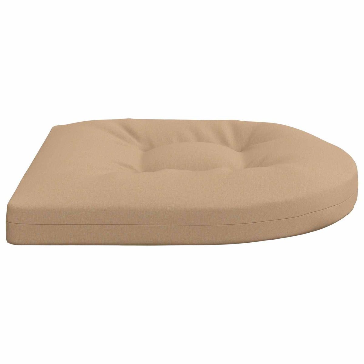 4-Piece Zitkussens 4 st 100% Polyester Zand 45 x 45 x 5 cm