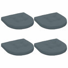 Zitkussens 45x45 cm blauw set van 4