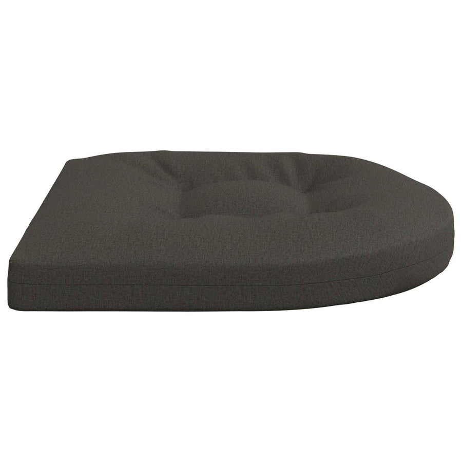 4-Piece Zitkussens 4 st 100% Polyester Antraciet 45 x 45 x 5 cm