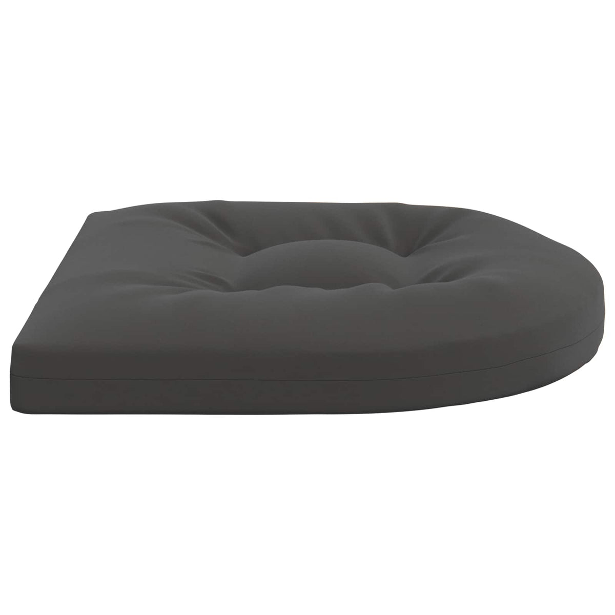 4-Piece Zitkussens 4 st 100% Polyester Antraciet 45 x 45 x 5 cm