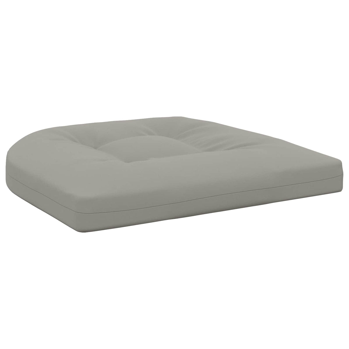 4-Piece Zitkussens 4 st 100% Polyester Grijs 45 x 45 x 5 cm
