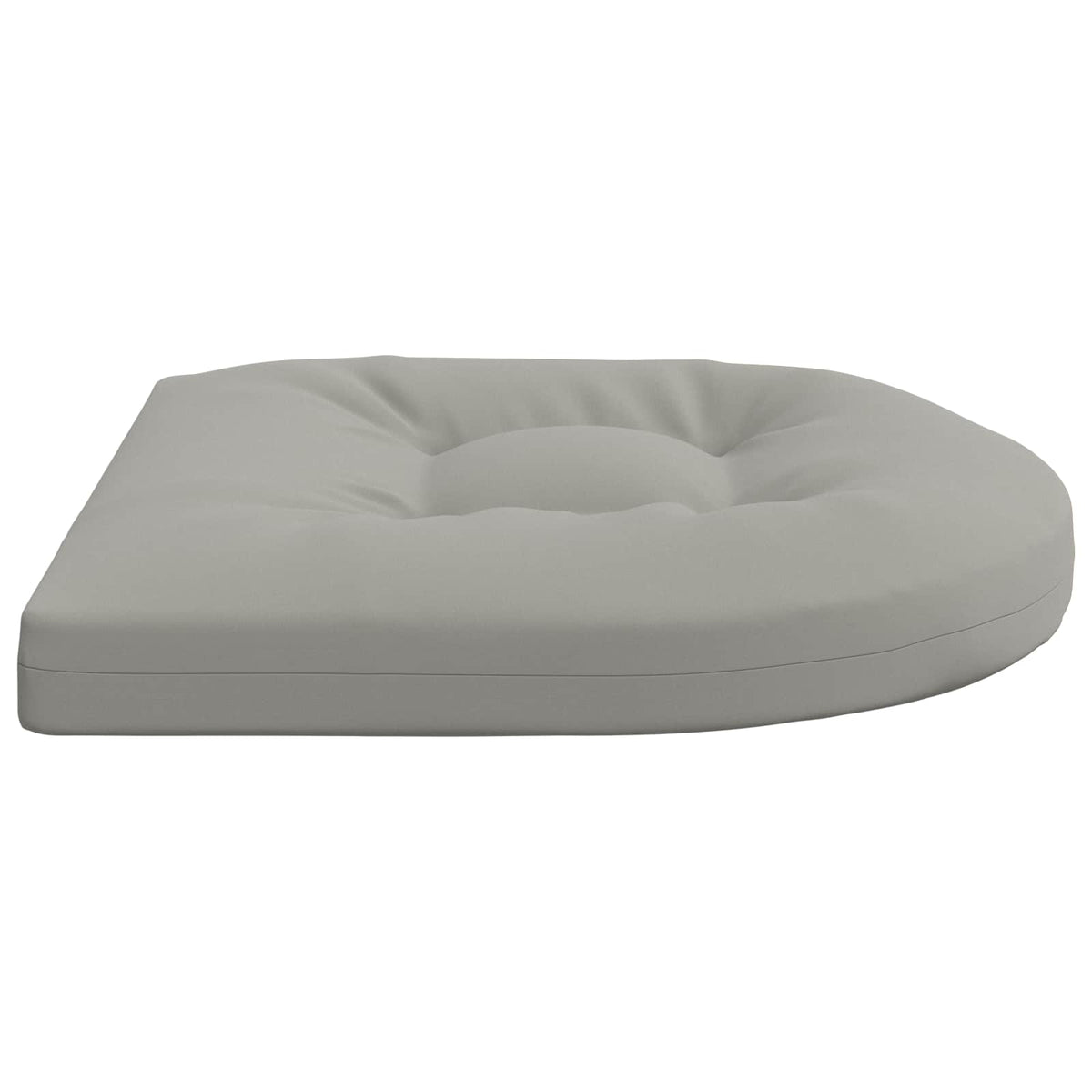 4-Piece Zitkussens 4 st 100% Polyester Grijs 45 x 45 x 5 cm