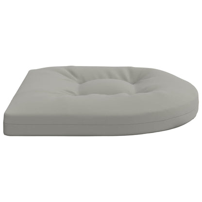 4-Piece Zitkussens 4 st 100% Polyester Grijs 45 x 45 x 5 cm