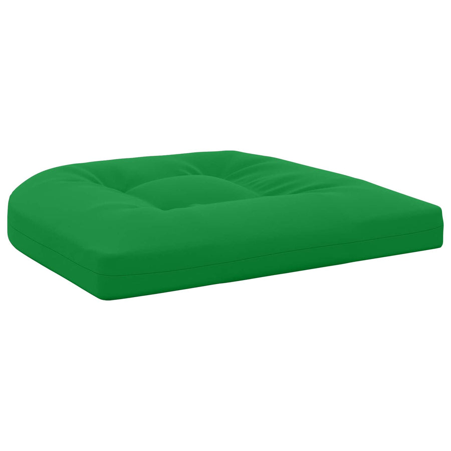 4-Piece Zitkussens 4 st 100% Polyester Groen 45 x 45 x 5 cm