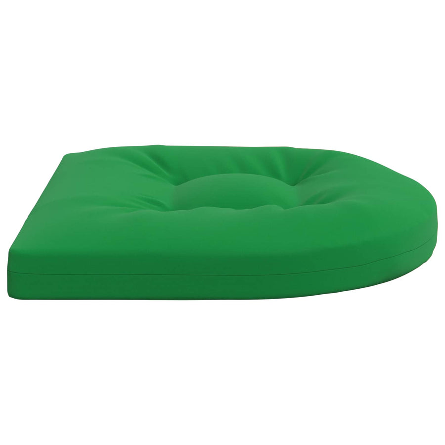 4-Piece Zitkussens 4 st 100% Polyester Groen 45 x 45 x 5 cm