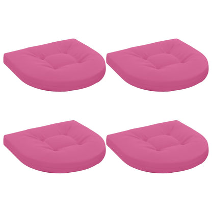 4-Piece Zitkussens 4 st 100% Polyester Roze 45 x 45 x 5 cm