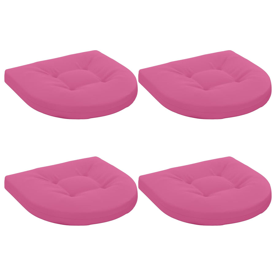 4-Piece Zitkussens 4 st 100% Polyester Roze 45 x 45 x 5 cm