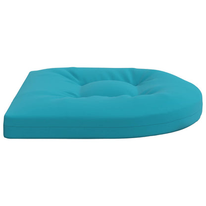 4-Piece Zitkussens 4 st 100% Polyester Turquoise 45 x 45 x 5 cm