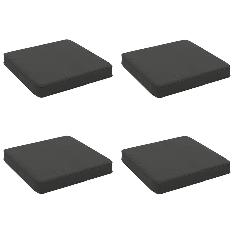 4-Piece Zitkussens VUGHT 4 st 100% Polyester Antraciet