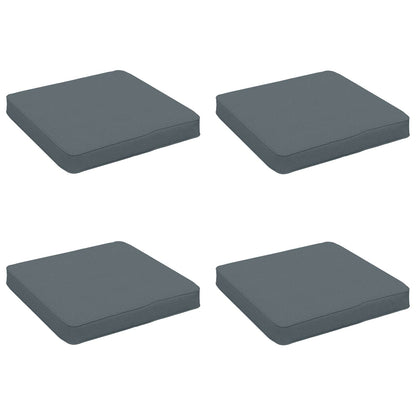 4-Piece Zitkussens VUGHT 4 pcs 100% Polyester Blauw