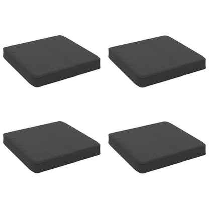 4-Piece Zitkussens VUGHT 4 pcs 100% Polyester Antraciet