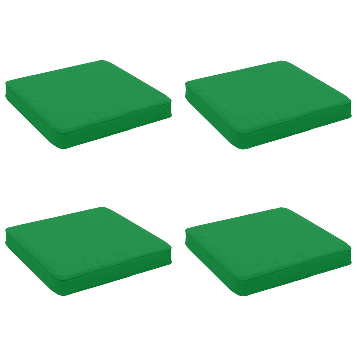 4-Piece Zitkussens VUGHT 4 pcs 100% Polyester Groen