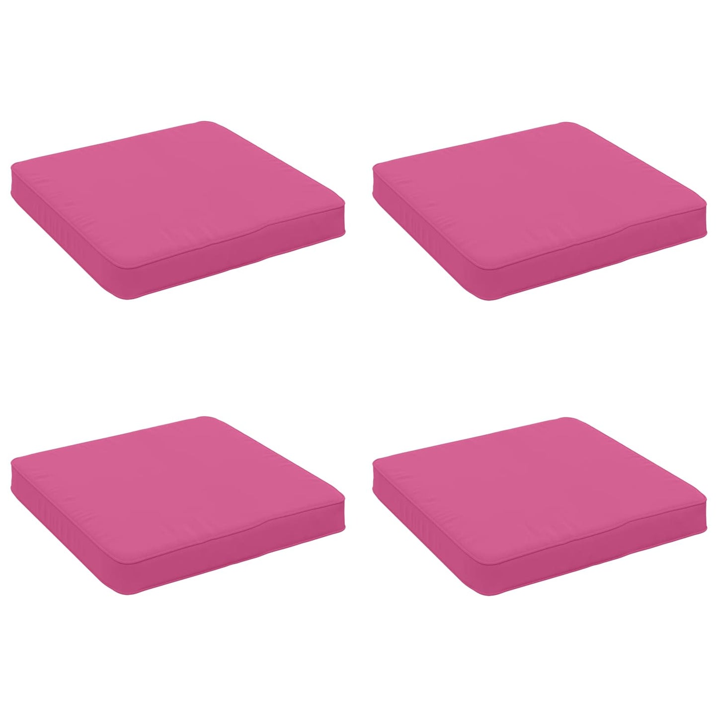 4-Piece Zitkussens VUGHT 4 pcs 100% Polyester Roze