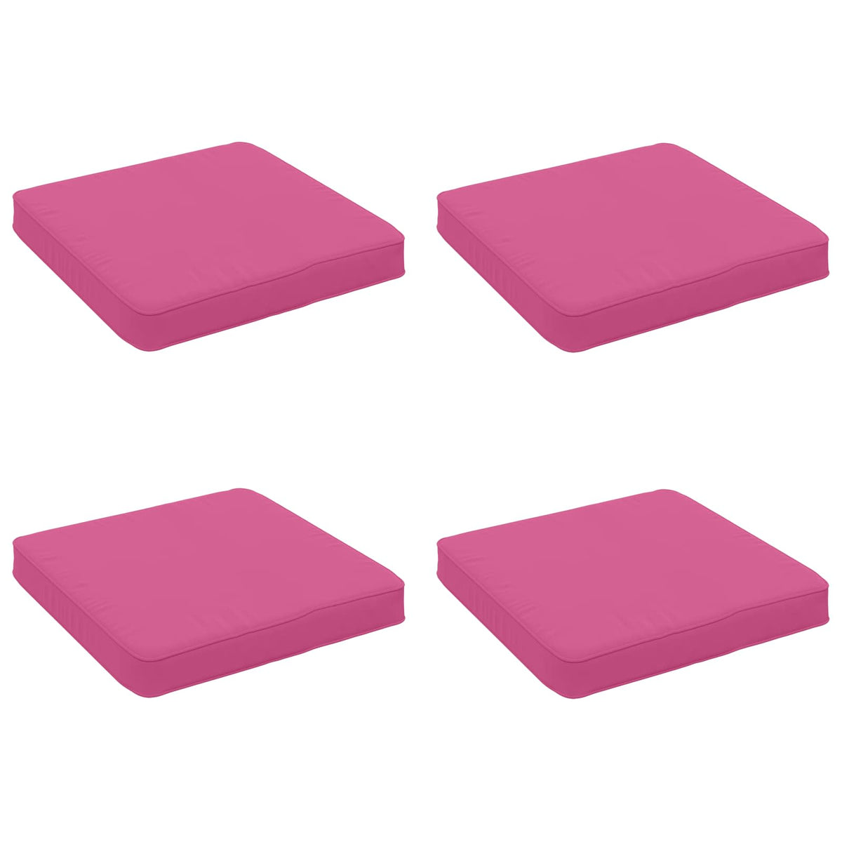 4-Piece Zitkussens VUGHT 4 pcs 100% Polyester Roze
