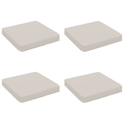 4-Piece Zitkussens VUGHT 4 pcs 100% Polyester Wit