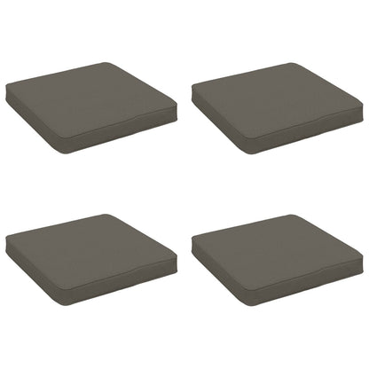 4-Piece Zitkussens VUGHT 4 pcs 100% Polyester Grijs