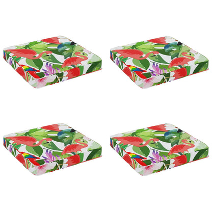 4-Piece Zitkussens VUGHT 4 pcs 100% Polyester Meerkleurig