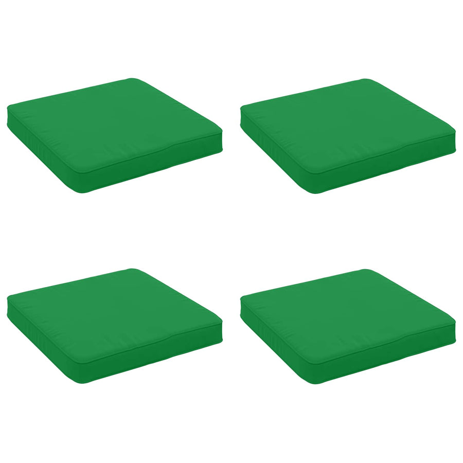 4-Piece Zitkussens VUGHT 4 pcs 100% Polyester Groen