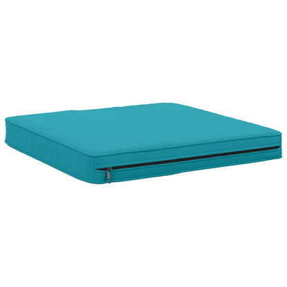 4-Piece Zitkussens VUGHT 4 pcs 100% Polyester Turquoise