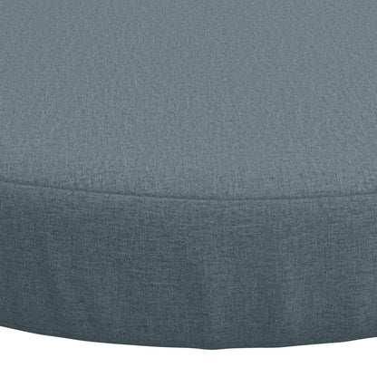 4-Piece Zitkussens SOEST 4 st 100% Polyester Blauw Ø 35 x 7 cm