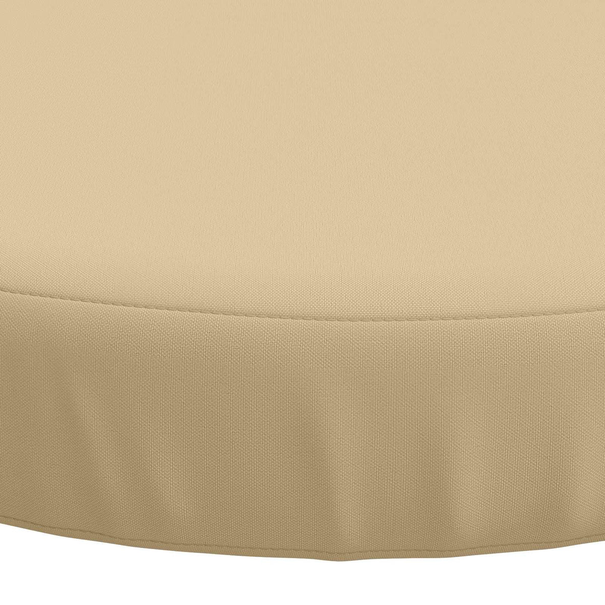 4-Piece Zitkussens SOEST 4 st 100% Polyester Beige Ø 35 x 7 cm