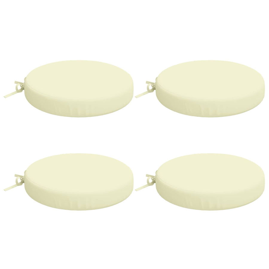 4-Piece Zitkussens SOEST 4 st 100% Polyester Crèmekleurig