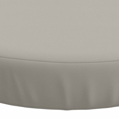 4-Piece Zitkussens SOEST 4 st 100% Polyester Grijs Ø 35 x 7 cm