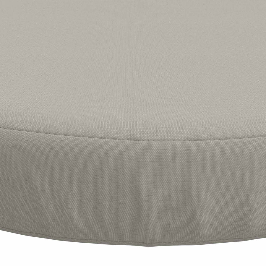 4-Piece Zitkussens SOEST 4 st 100% Polyester Grijs Ø 35 x 7 cm