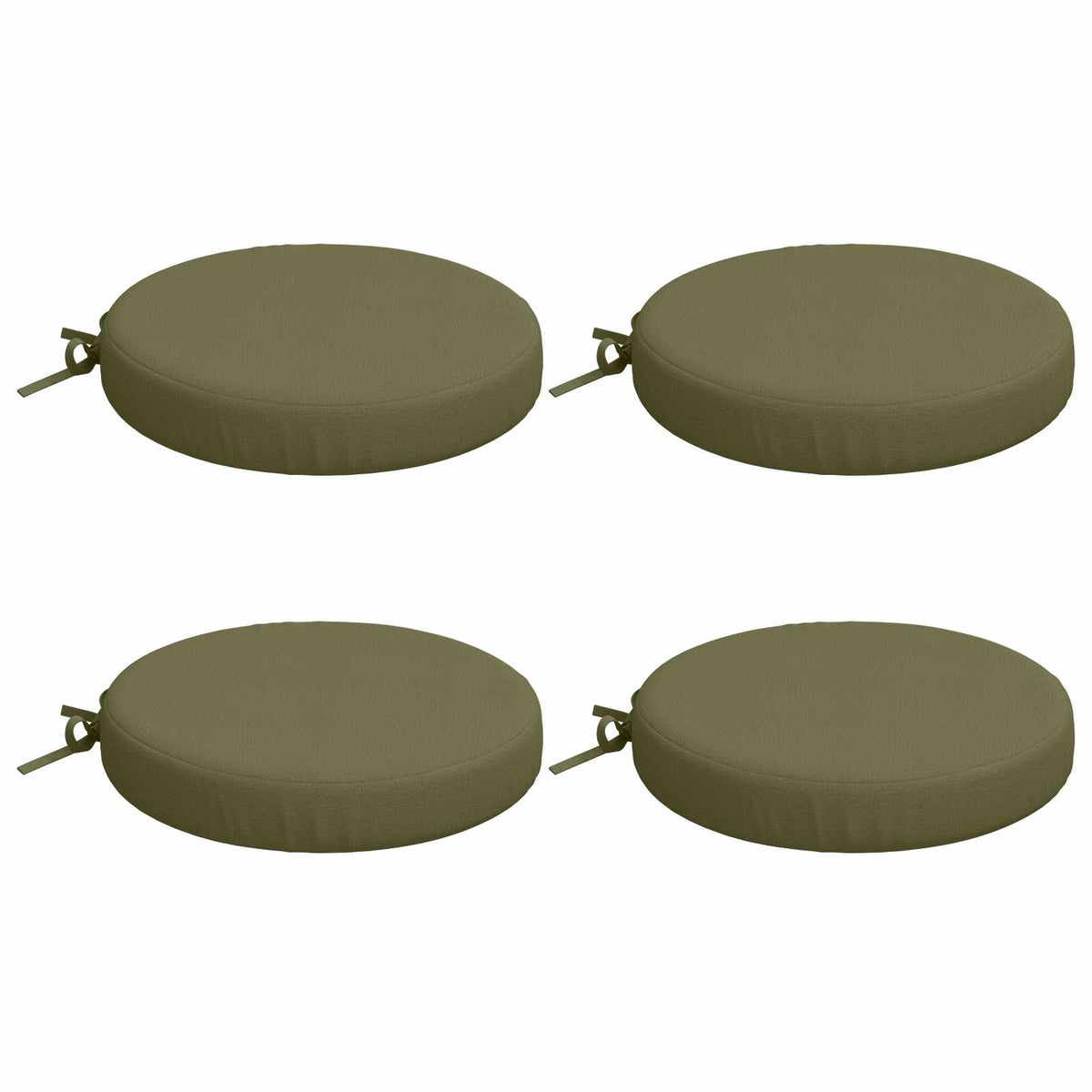 4-Piece Zitkussens SOEST 4 st 100% Polyester Olijfgroen