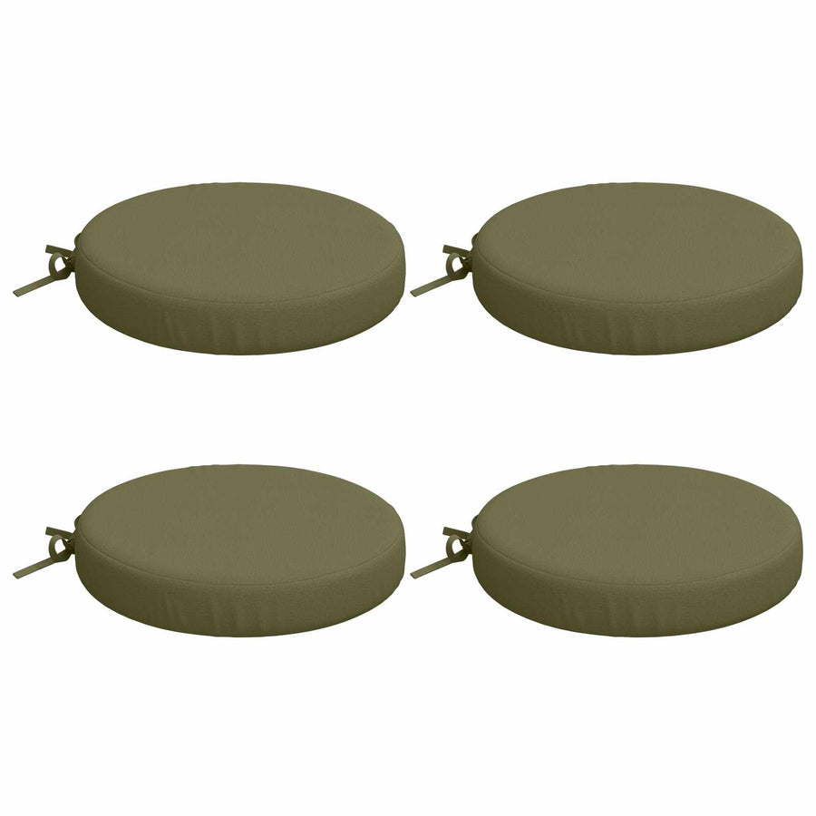 4-Piece Zitkussens SOEST 4 st 100% Polyester Olijfgroen