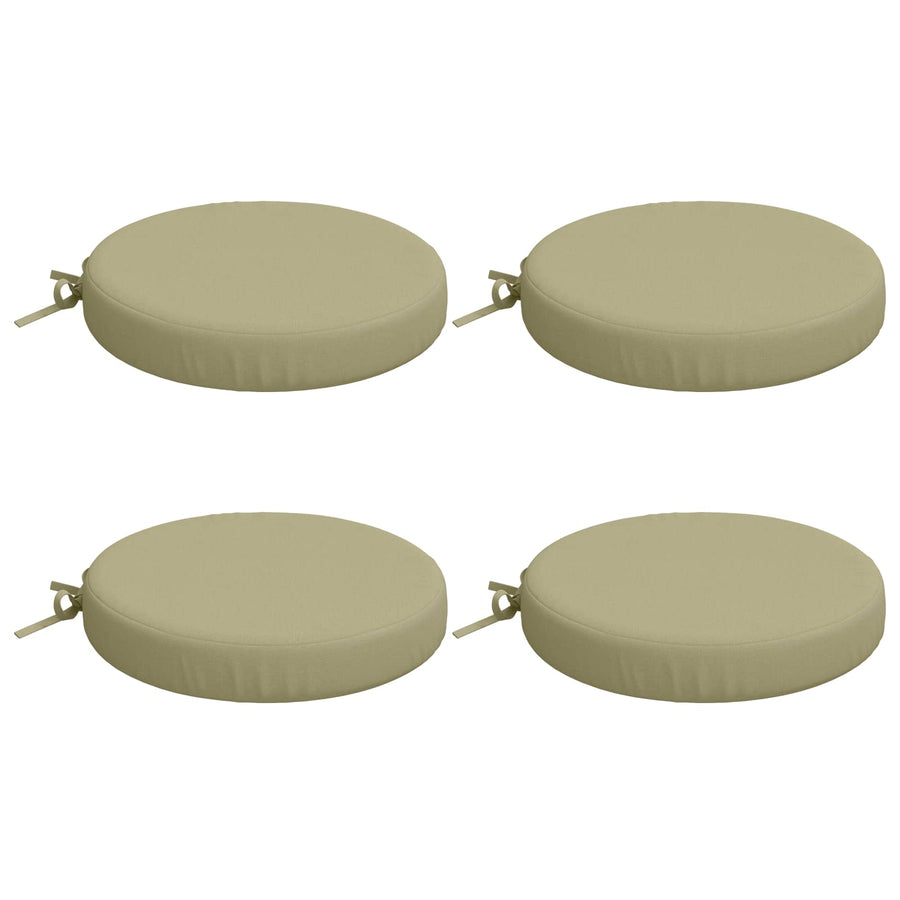 4-Piece Zitkussens SOEST 4 st 100% Polyester Lichtgroen
