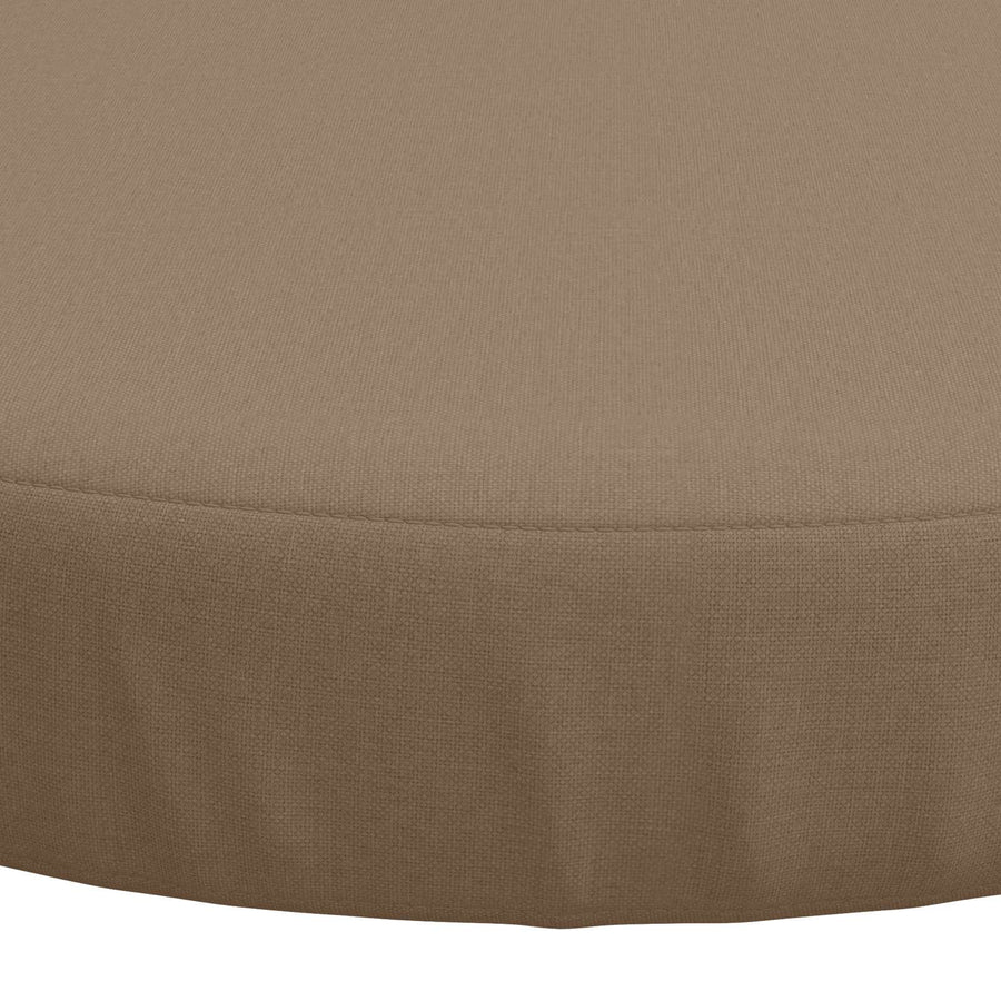 4-Piece Zitkussens SOEST 4 st 100% Polyester Taupe Ø 40 x 7 cm